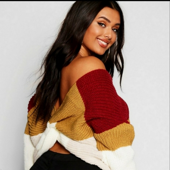 Colorblock Sweater. - Picture 5 of 6